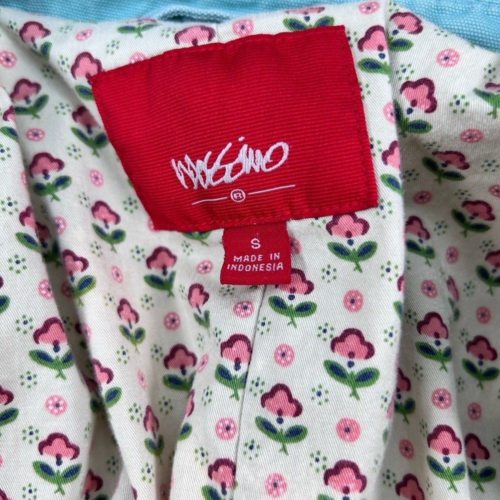 Moschino Custom Bleached Trench Jacket Butterfly “Believe” Hand Painted Coat S - Picture 8 of 9